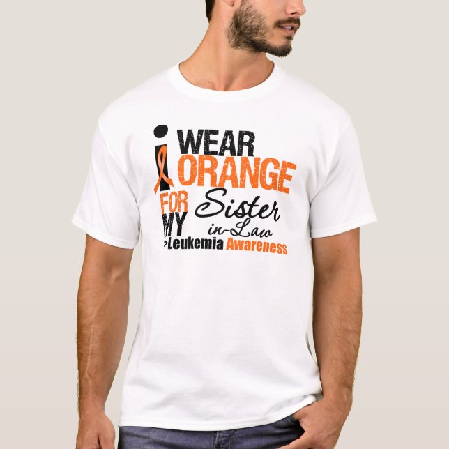 Jag ha på sig orangen för min svägerska tröja (Framsida)