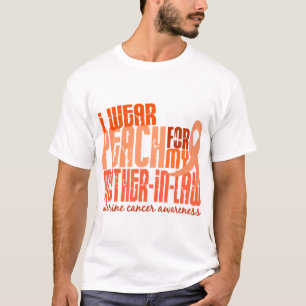 Jag ha på sig persikan för livmoder- cancer för tee shirt