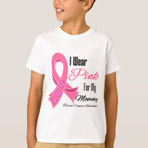 Jag ha på sig rosa bandbröstcancermammor tee