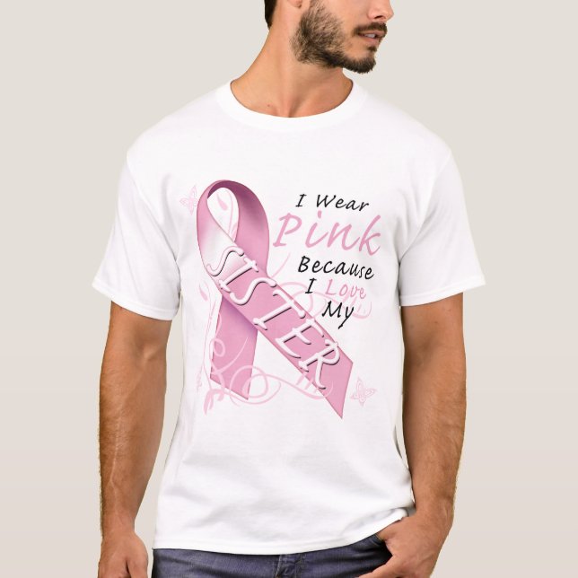 Jag ha på sig rosor, därför att jag älskar min t-shirt (Framsida)