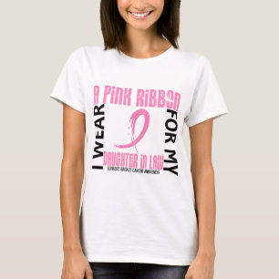 Jag ha på sig rosor för bröstcancer för sonhus t-shirt