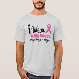 Jag ha på sig rosor för min brorsdotter inspirer t-shirt