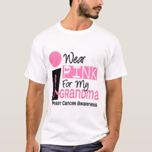 Jag ha på sig rosor för min bröstcancer för mo t-shirt