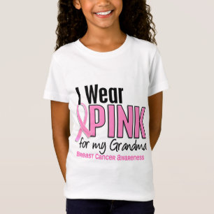 Jag ha på sig rosor för min bröstcancer för mo tee shirt