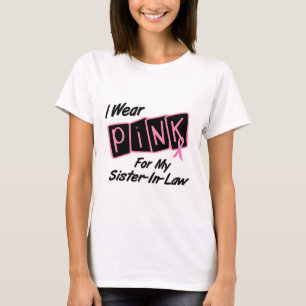 Jag ha på sig rosor för min BRÖSTCANCER T för Shirt