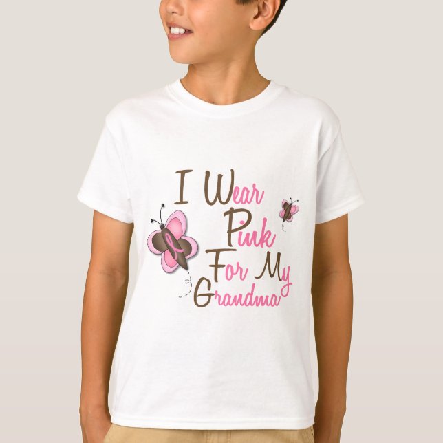 Jag ha på sig rosor för min mormor 22 tee shirt (Framsida)