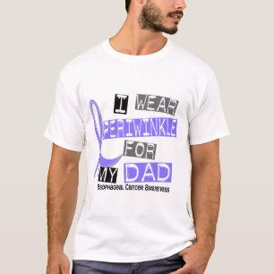 Jag ha på sig vintergrönaen för min Esophageal T Shirt