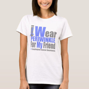 Jag ha på sig vintergrönaen för min Esophageal T Shirt