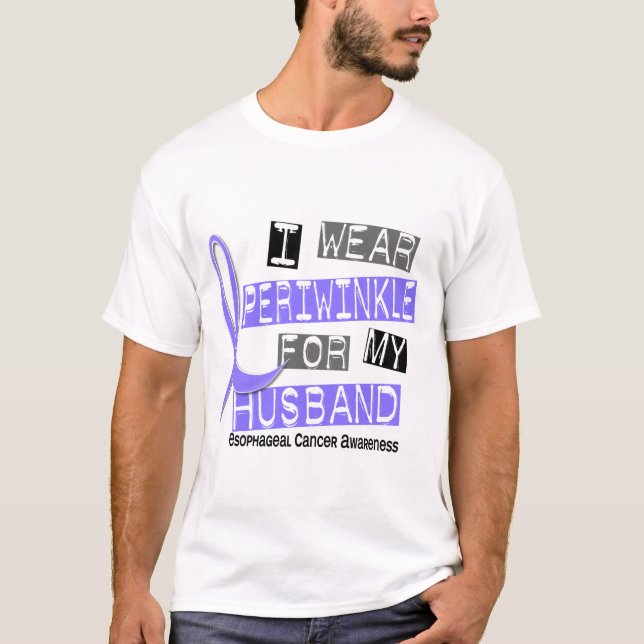 Jag ha på sig vintergrönaen för min Esophageal Tee Shirt (Framsida)