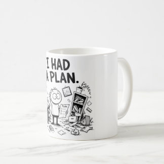 Jag Hadde En Plan Rolig Mugg