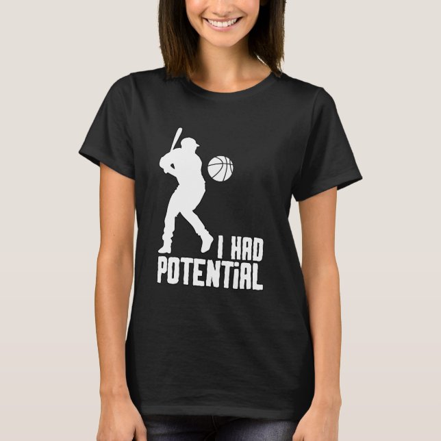 Jag Hadde Potential - IHPOTL01 T Shirt (Framsida)