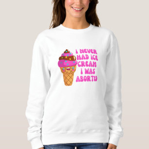 Jag hade aldrig fått glass i avbrutet t shirt