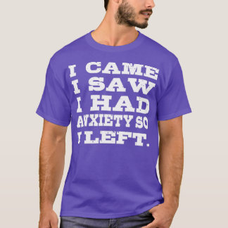 Jag hade ångest Strong och Fighter Gift T Shirt