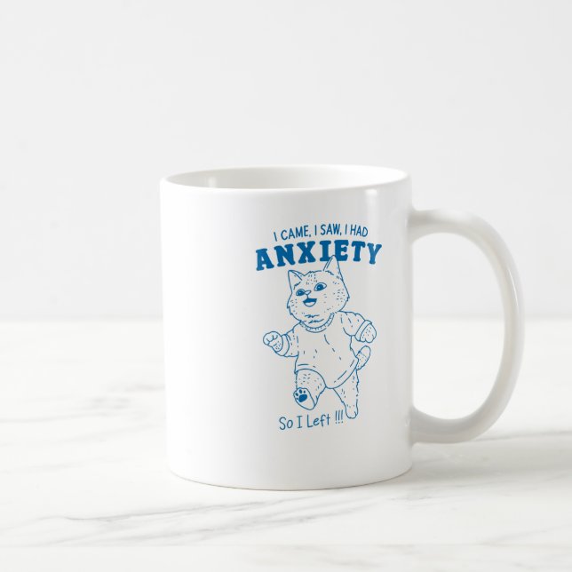 Jag hade en ängssymbol kaffemugg (Höger)