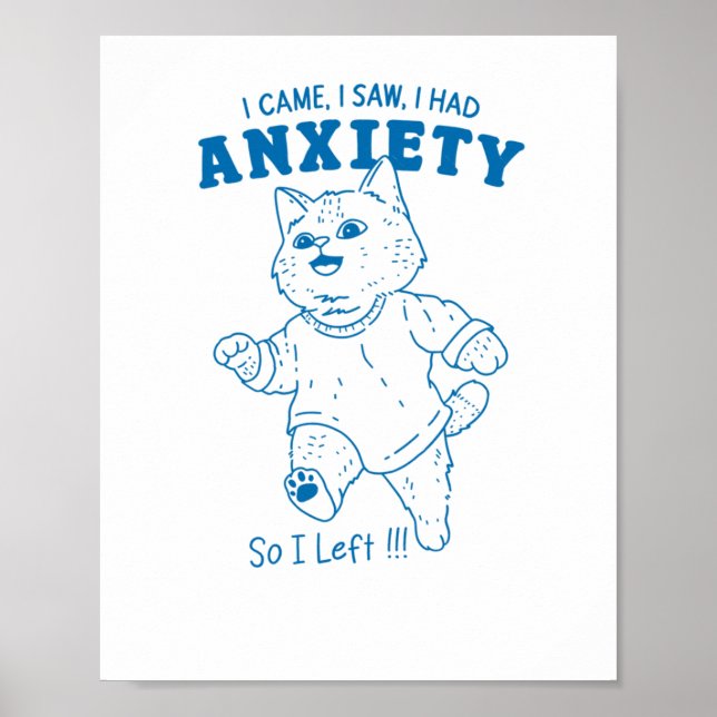Jag hade en ängssymbol poster (Framsidan)