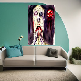 Jag hade en Nightmare | AI Art Poster