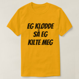 Jag hade en tjallare så jag klickade själv på nors tröja