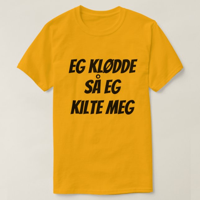Jag hade en tjallare så jag klickade själv på nors tröja (Design framsida)
