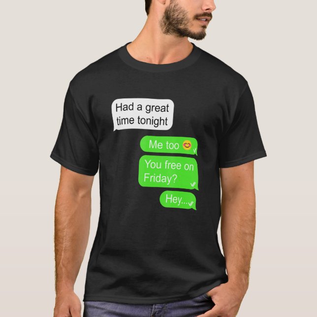 Jag hade en Underbar kväll i kväll.. T Shirt (Framsida)