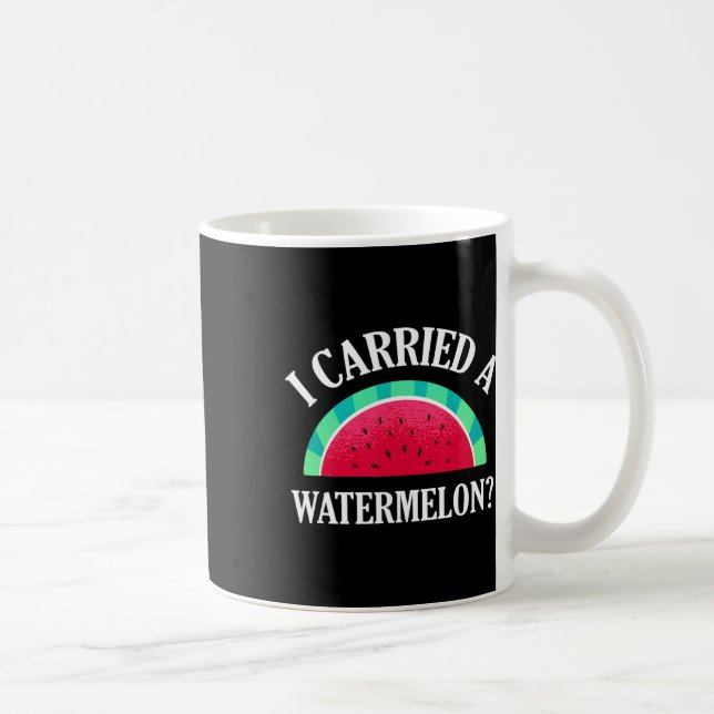 Jag hade en Watermelon Funny Dancing Kaffemugg (Höger)