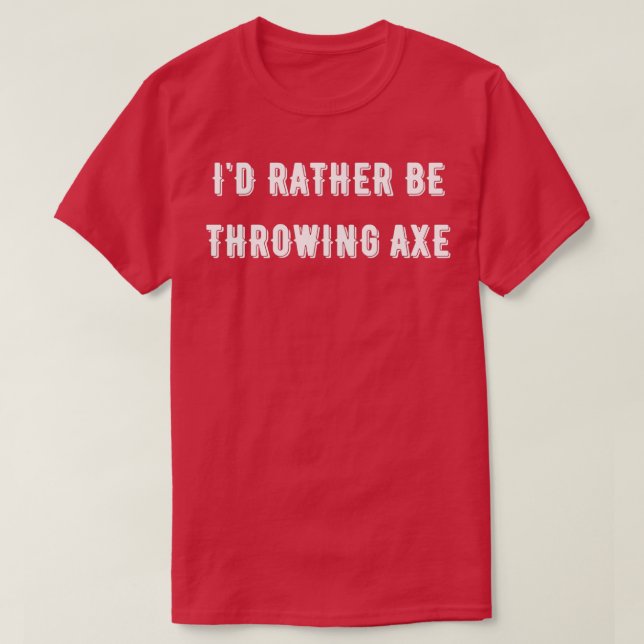 Jag hade hellre t shirt (Design framsida)