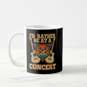 Jag hade hellre varit på konsert Vintage Akustisk Kaffemugg