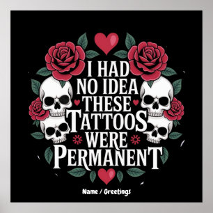 Jag hade ingen aning om att de här tatueringarna v poster