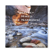 Jag hade Narrows, Zion National Park, Magnet