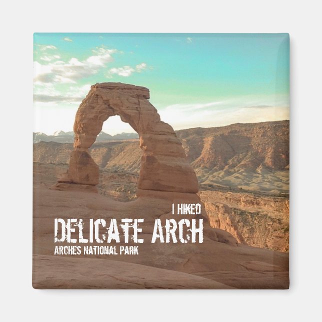 Jag hade ömtålig Arch, Arches National Park Magnet (Framsidan)
