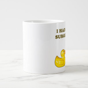 Jag hade plastikkirurgiankor jumbo mugg