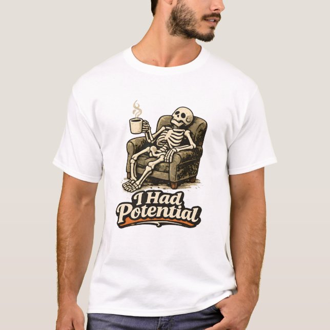 Jag Hade Potential T Shirt (Framsida)