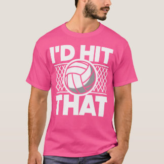 Jag hade Slått den där konstiga Volleyball T Shirt