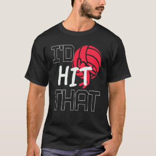 Jag hade Slått volleyball-sovoten Beach Volleyball T Shirt