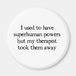 Jag hade supermakter magnet