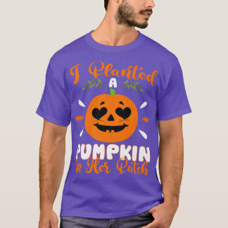 Jag hade tänkt en pipa i hennes patch Halloween Pr T Shirt