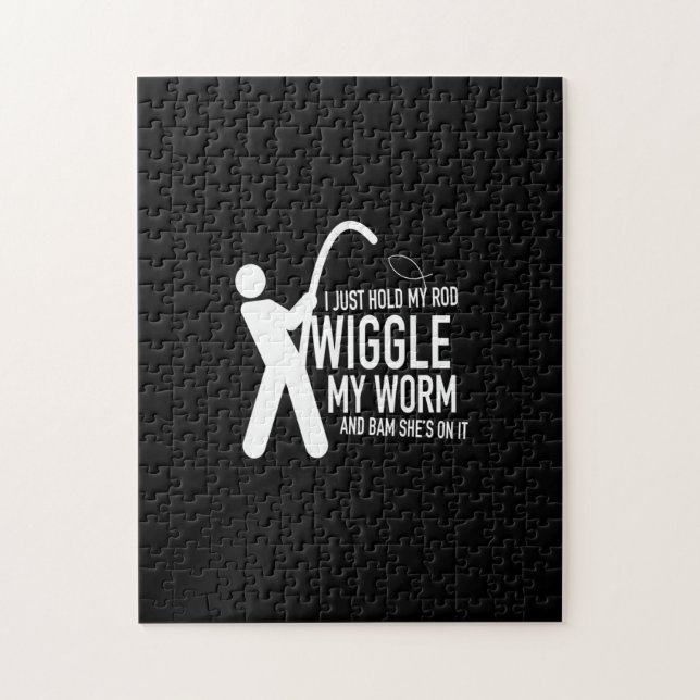 Jag håller bara i min stav och vrider min mask och pussel (Vertikal)