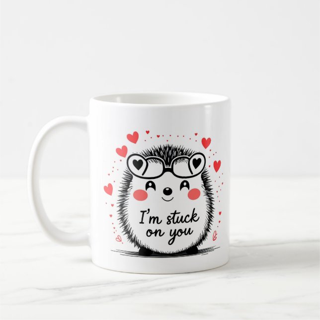 Jag håller fast vid dig kaffemugg (Vänster)