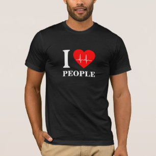 Jag håller i kärlek folk T-shirt