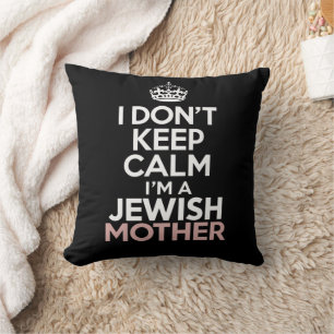Jag håller inte lugn jag är en judisk mamma Hanukk Kudde