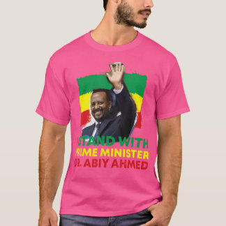 Jag håller med dr Abiy Ahmed T Shirt