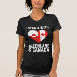 Jag håller med Grönland och Kanada T Shirt