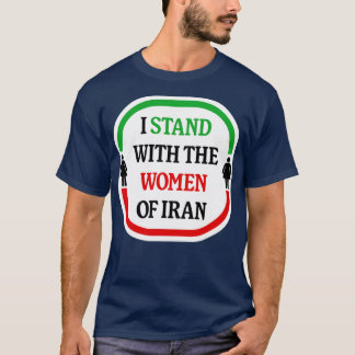 Jag håller med Irans kvinnor och kvinnors frihet i T Shirt