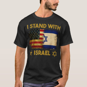 Jag håller med Israel Shirt jag står med Israel Am T