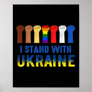 Jag håller med Ukraina om att man måste stoppa Kri Poster