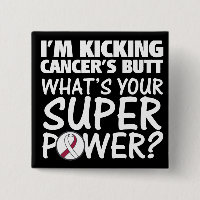 Jag håller på med Throat Cancers Butt Superpower