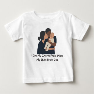 👶 "Jag hämtar min charm från Mamma, mina färdighe T Shirt