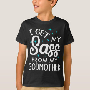 Jag hämtar min sass från min gudmor Goddotters Gif T Shirt