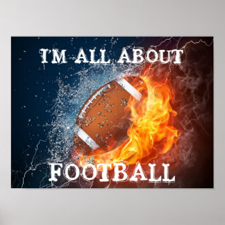 JAG HANDLAR OM FOOTBAL POSTER