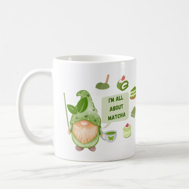 Jag handlar om matcha Mugg (Vänster)