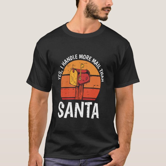 Jag hanterar mer e-postbrev, e-post för arbetare,  t shirt (Framsida)